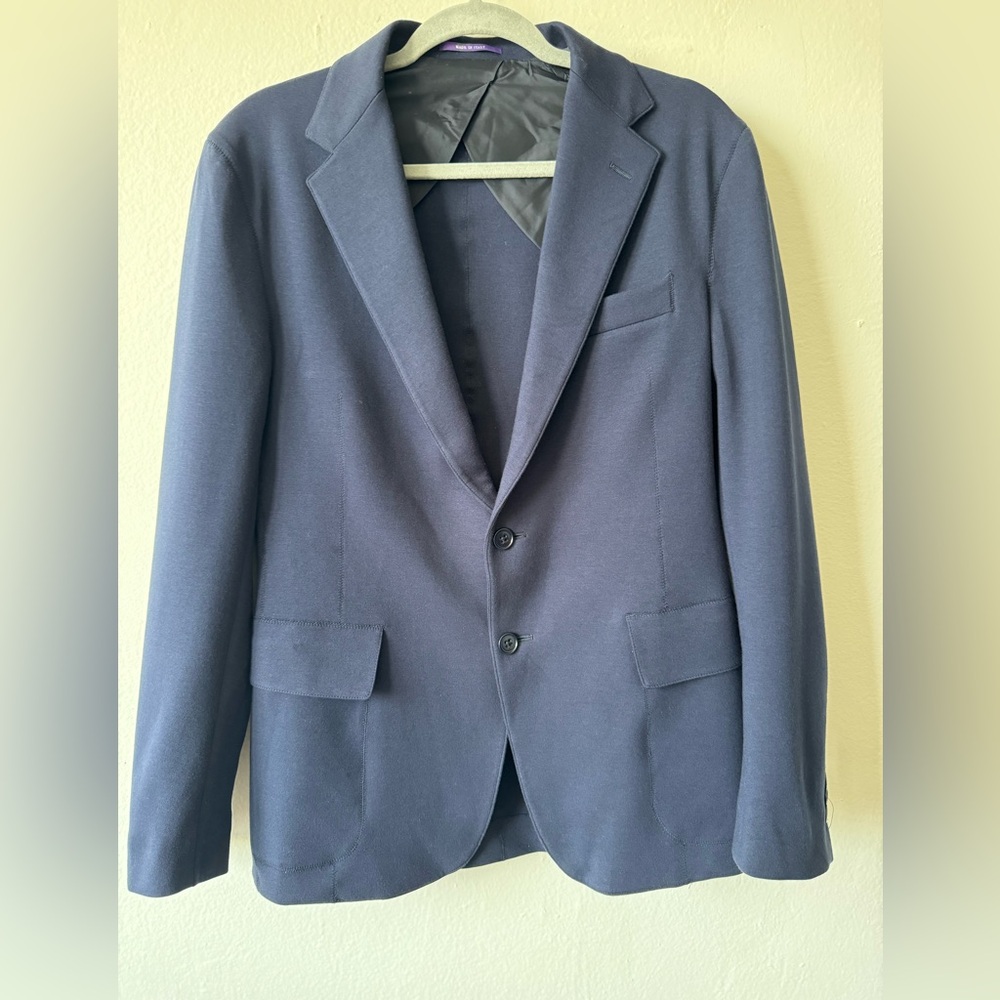 Purple Label Ralph Lauren Navy 36S Sport Coat